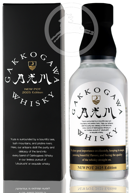 月光川 GAKKOGAWA WHISKY NEWPOT 2025 Edition 200ml 米沢・白布温泉