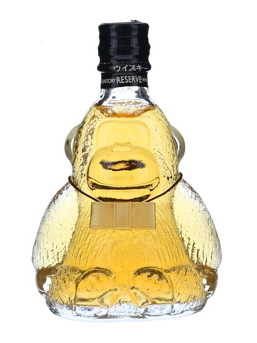 Suntory 猿型ウイスキーボトル Yahoo!オークション -「(猿