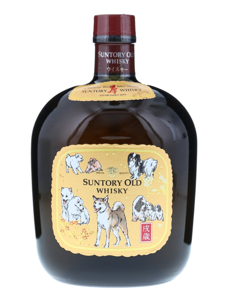 サントリー オールド 干支 ラベル 戌 750ml / 43% - 歌舞伎ウイスキー