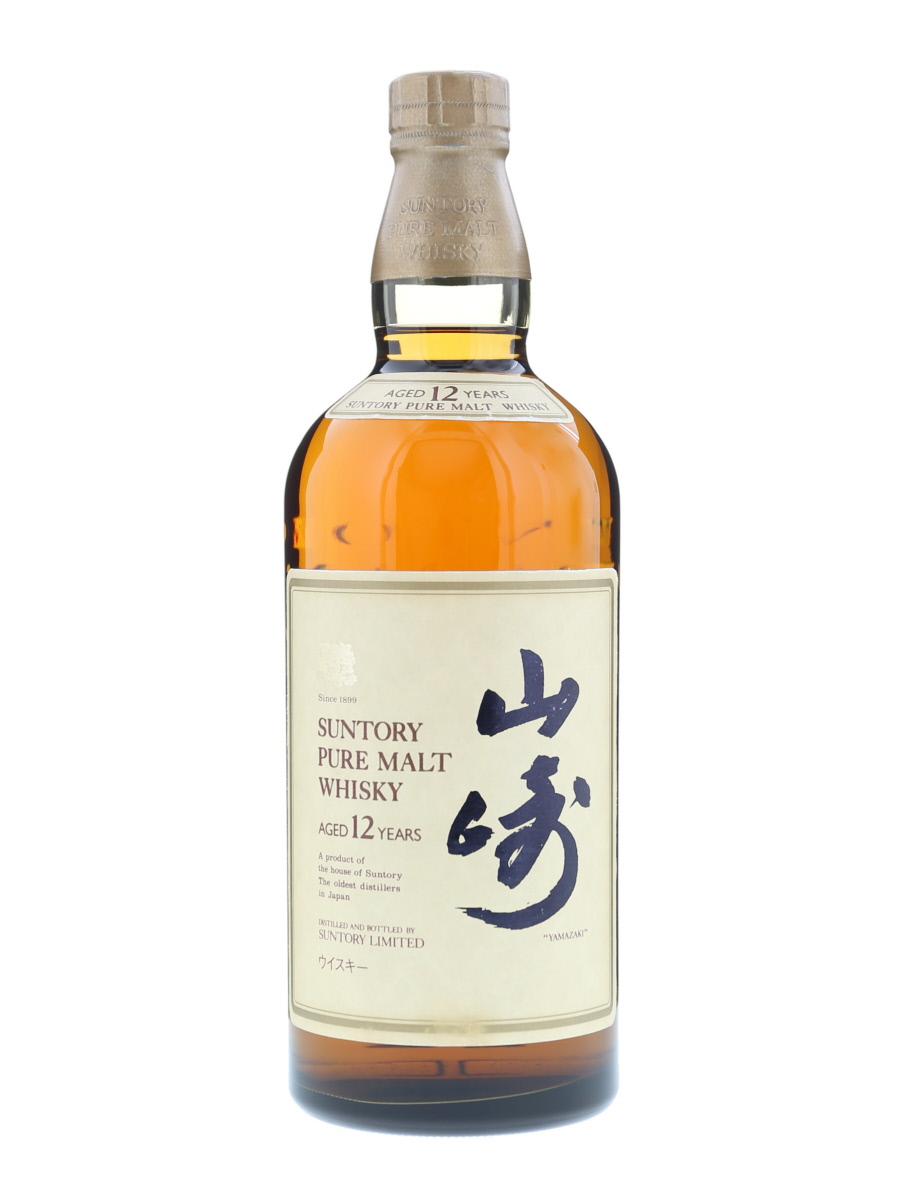 山崎 12年 ピュアモルト 750ml / 43% - 歌舞伎ウイスキー 日本の