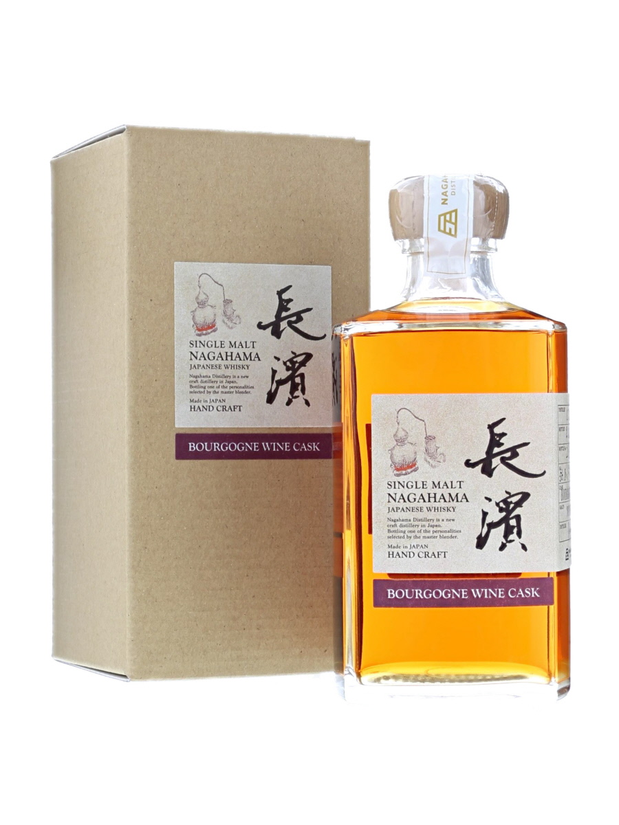 長濱 コニャックカスク+AMAHAGAN100ml2本 2 食品・飲料・酒 長濱蒸溜所