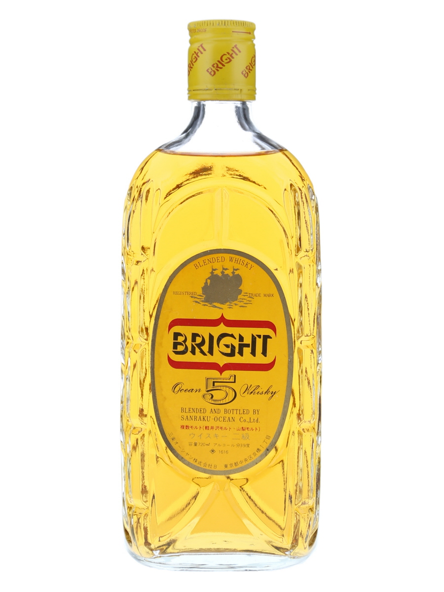 三楽 オーシャン ブライト5 2級表記 720ml / 39% - 歌舞伎ウイスキー