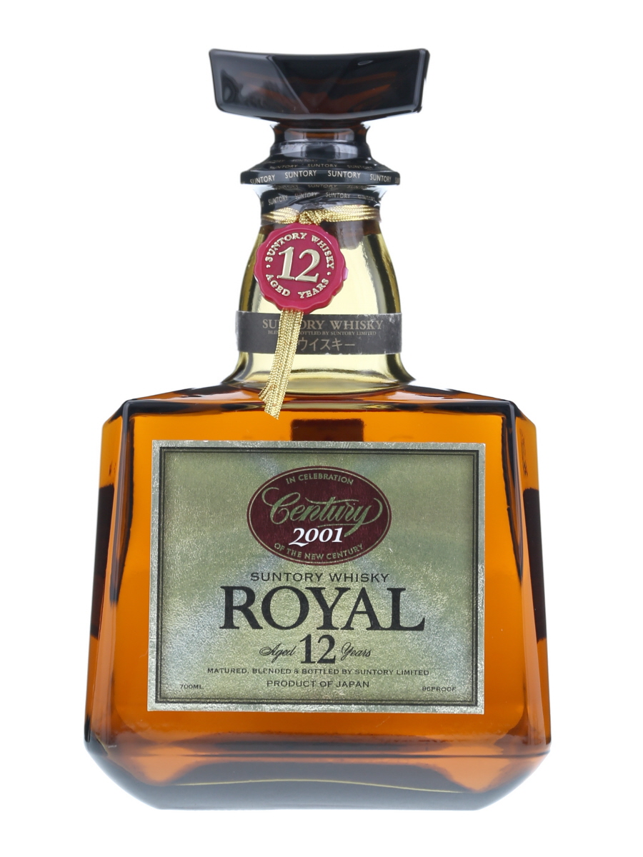 サントリー ローヤル 12年 センチュリー 2001 700ml / 43% - 歌舞伎