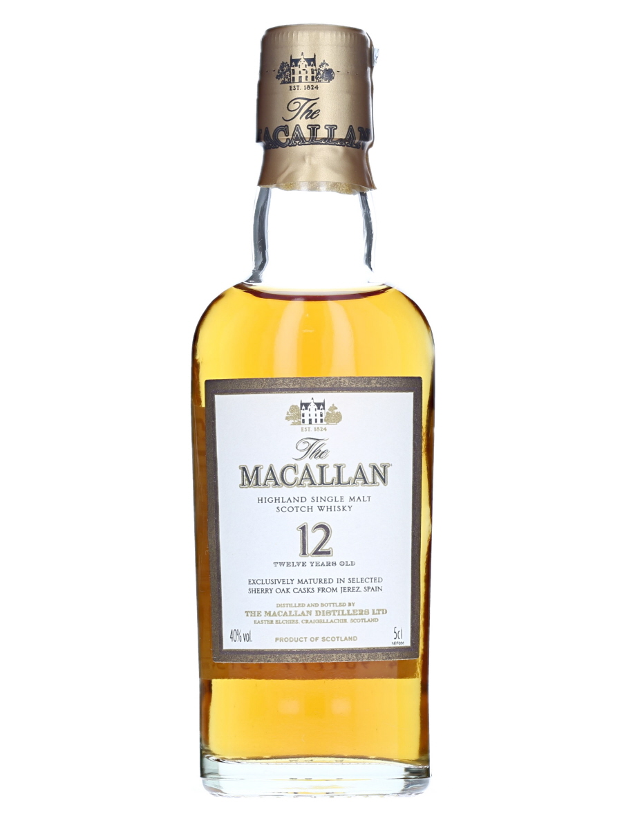 マッカラン 12年 50ml / 40% - 歌舞伎ウイスキー 日本のウイスキー通販