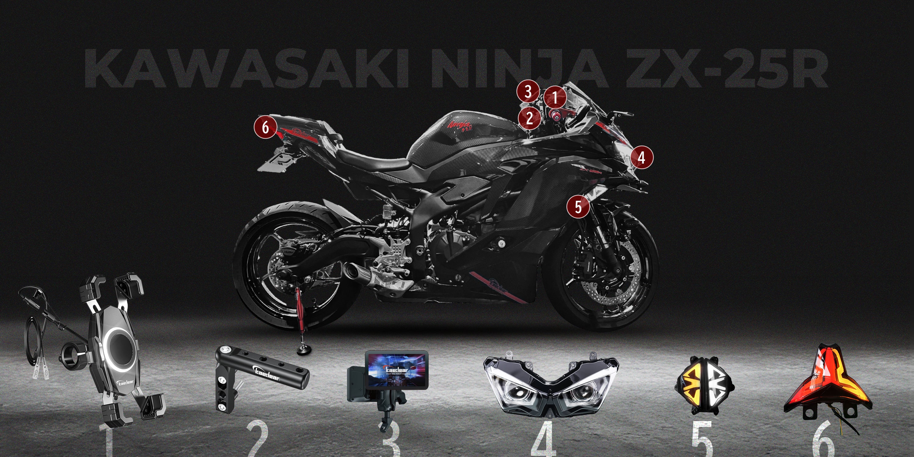 NINJA ZX-25R Recommended Products – 株式会社Kaedear【カエディア