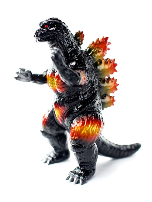 東宝30cmシリーズバーニングゴジラ1995バーニングクリア Ver.香港上陸