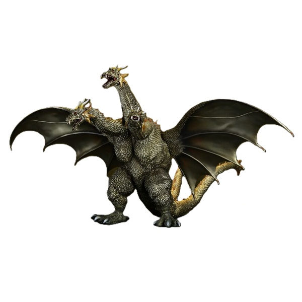 新品未開封 東宝大怪獣シリーズ キングギドラ 2001 激闘カラーVer