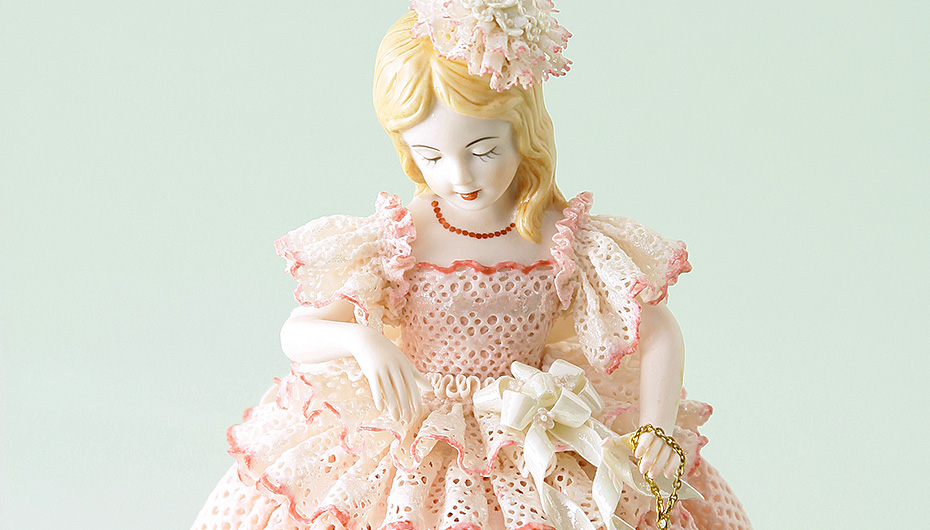 ポーセリンレースドール | キルンアート