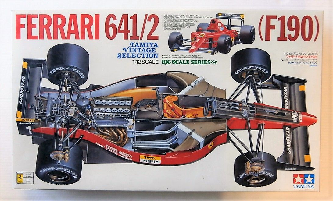 TAMIYA Models | TAMIYA 12027 FERRARI 641⁄2 (F190) (UK SALE ONLY)