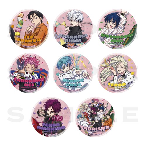 カリスマガンボ 缶バッジ 天堂天彦 9個セット カリスマ 天堂天彦 缶