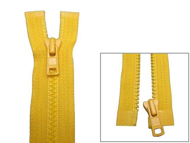 YKKファスナー 4VS OP DA 35cm ＃506（黄） - 4番