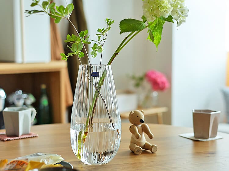 M*A様 ボヘミアンクリスタルの大型花瓶 ボヘミアクリスタル花瓶 大型