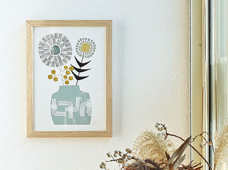 ☆アートポスター☆年代物30年前☆VIENNA☆ART 北欧モダン雑貨