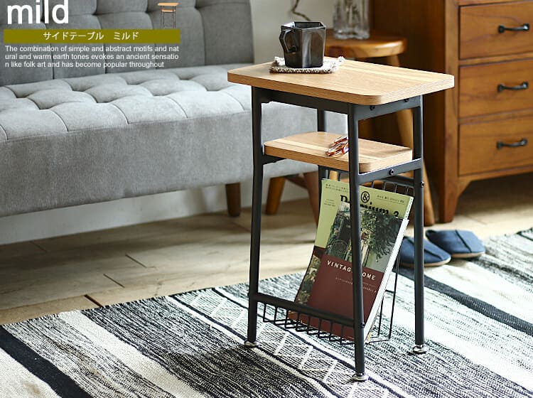 vintage ラウンド サイドテーブル テラゾー調 モダン 昭和レトロ