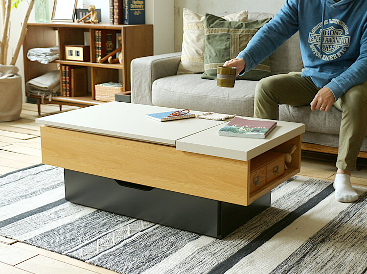 昇降式リフトテーブル Stall(ストール)｜北欧・ヴィンテージインテリア