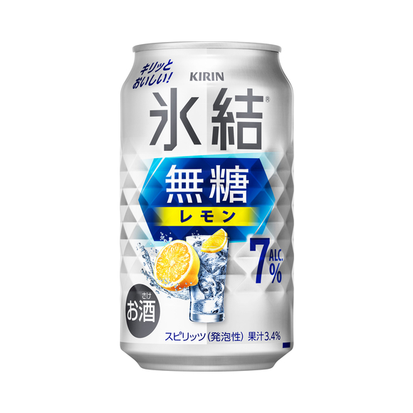 キリン 氷結®無糖 レモン ALC.7% 350ml 缶（お酒）｜商品・品質情報