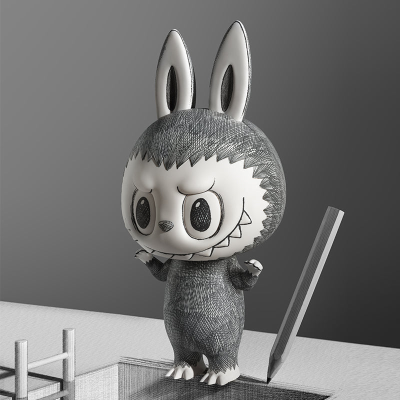 POP MART Mega Labubu Sketch 400%