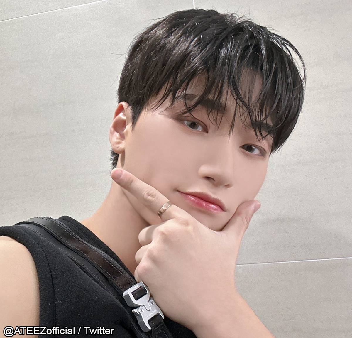 ATEEZ - ATEEZ ヨサン センイル MD トレカ ピンクリップ セット