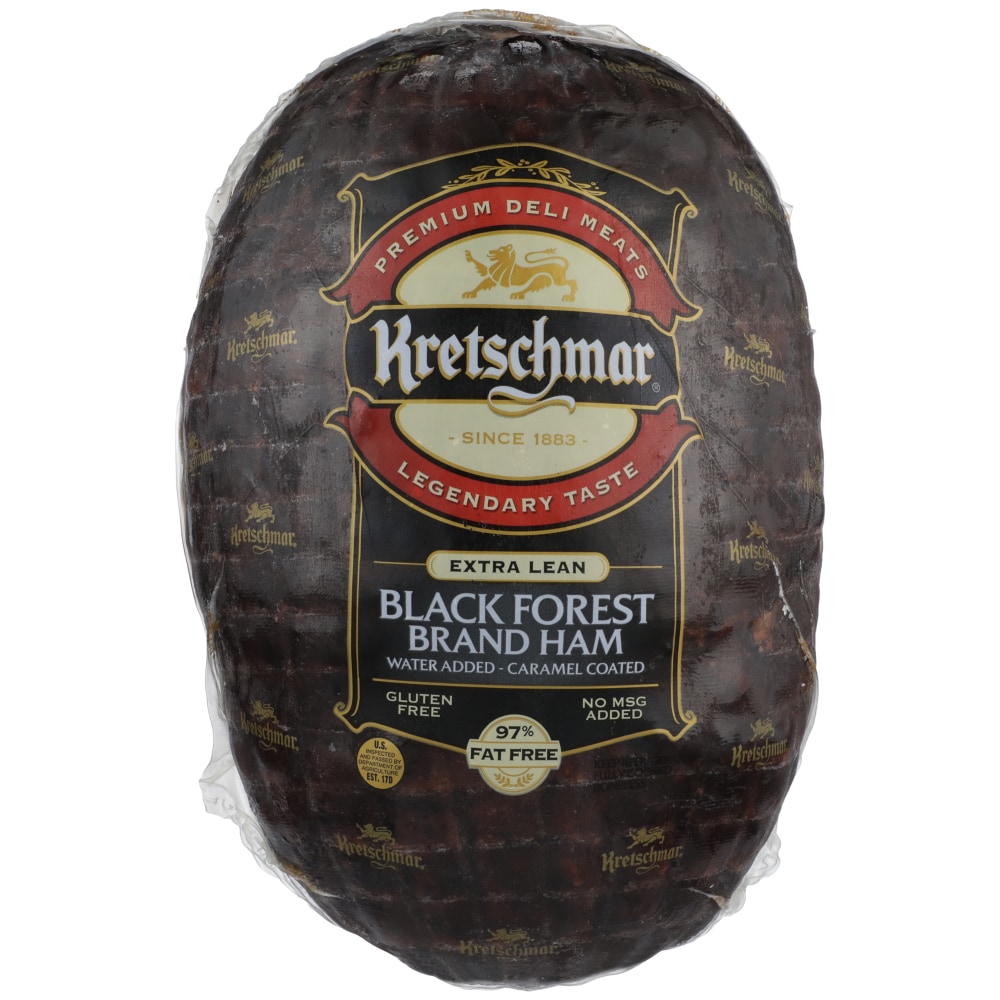 Kretschmar Premium Deli Extra Lean Black Forest Ham, 7 lb - Kroger