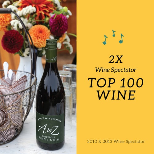 A to Z Wineworks Pinot Noir Oregon Red Wine, 750 ml - Kroger