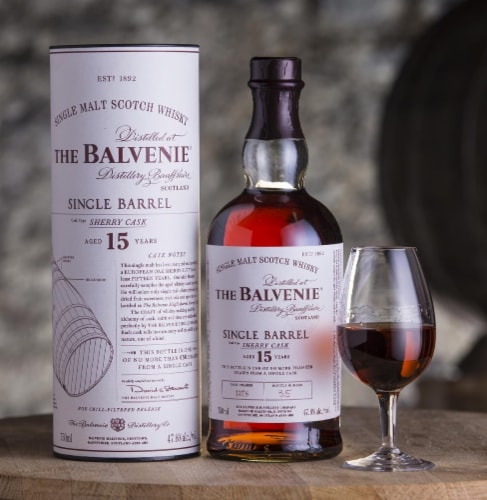 The Balvenie Single Barrel 15 Year Old Single Malt Scotch Whisky