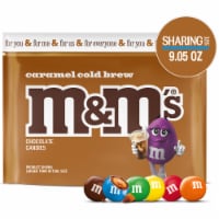 M&M'S Caramel Cold Brew Milk Chocolate Candy Sharing Size Bag