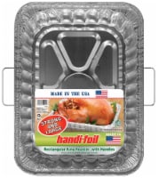 Handi-foil® Eco-Foil® Rectangular King Roaster Disposable Pan with