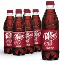 Dr Pepper Soda Bottles, 6 pk / 16.9 fl oz - Food 4 Less