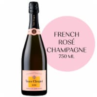 Veuve Clicquot Brut Rose Champagne France Sparkling Wine, 750 ml