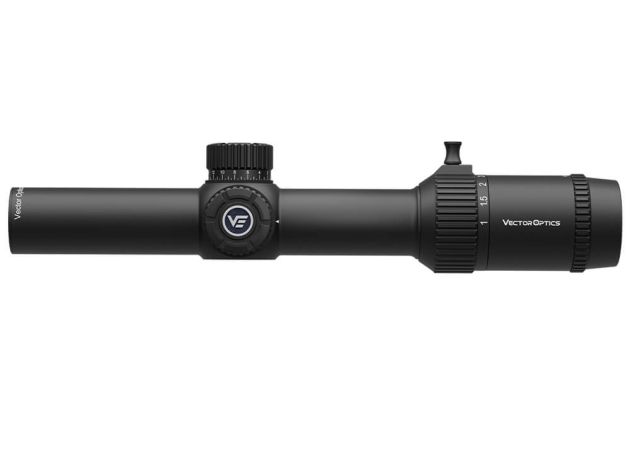 Vector Optics Forester 1-8x24 VFD-3 Rifle Scope - Black