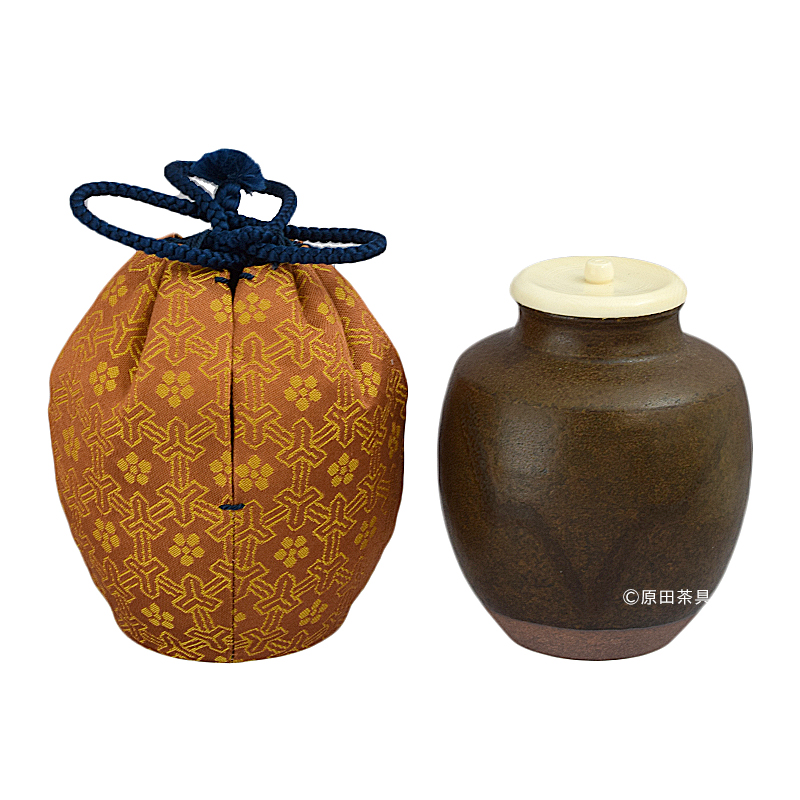 肩衝茶入 京都の名匠 有祥作 【公式通販】