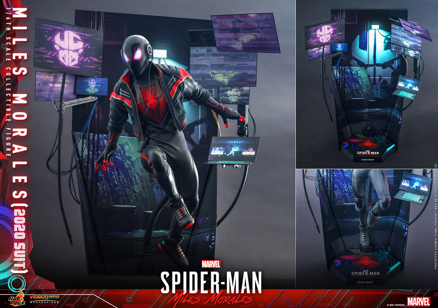ホットトイズ スパイダーマン（マイルス・モラレス2020スーツ版