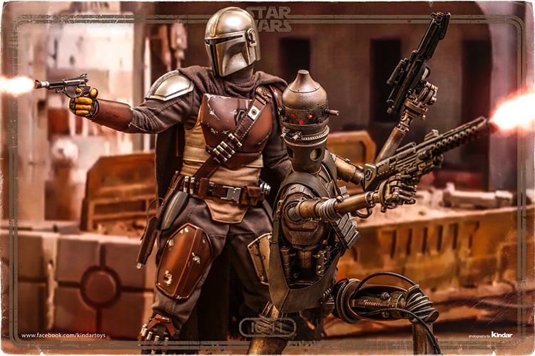 ホットトイズ Hot toys 『マンダロリアン』 1／6スケール IG-11