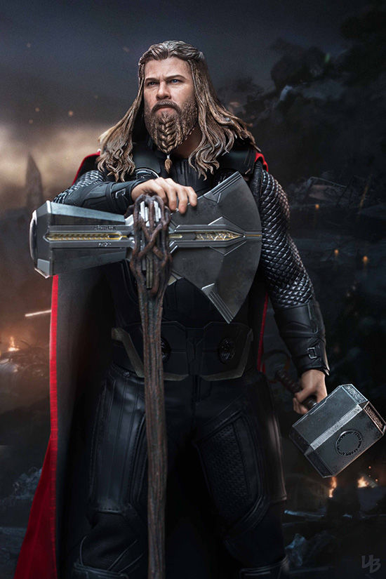 ホットトイズ マイティソー アベンジャーズエンドゲーム HOTTOYS ソー