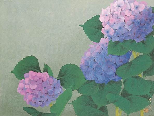 夏季収蔵品展 山口蓬春の日本画と写生―花・その煌めきを描くこころ