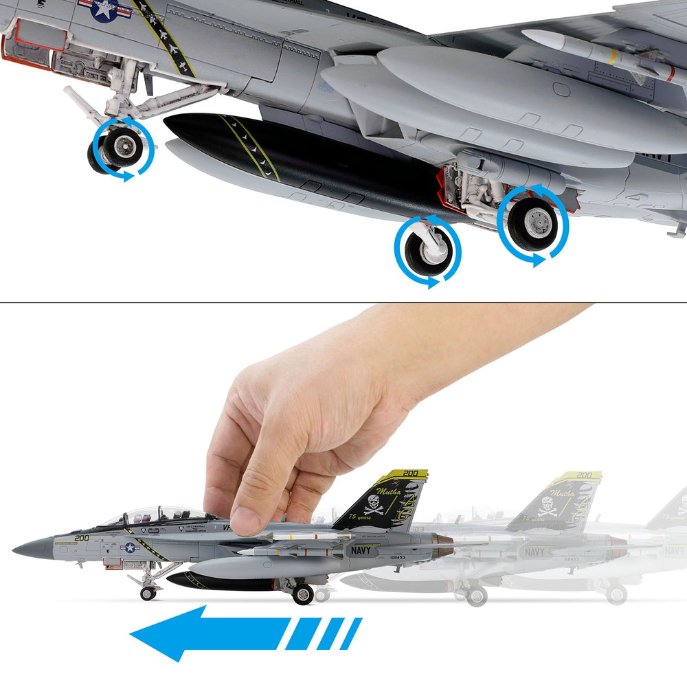 完成品 :: 飛行機 :: F/A-18F アメリカ海軍スーパーホーネット VFA-103