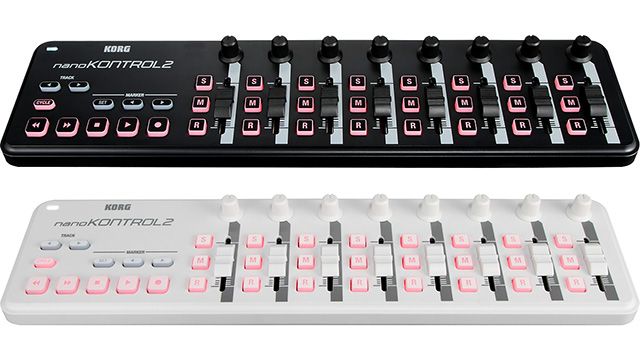 KORG のフィジカル・コントローラー「nanoKONTROL2」を買ってみた