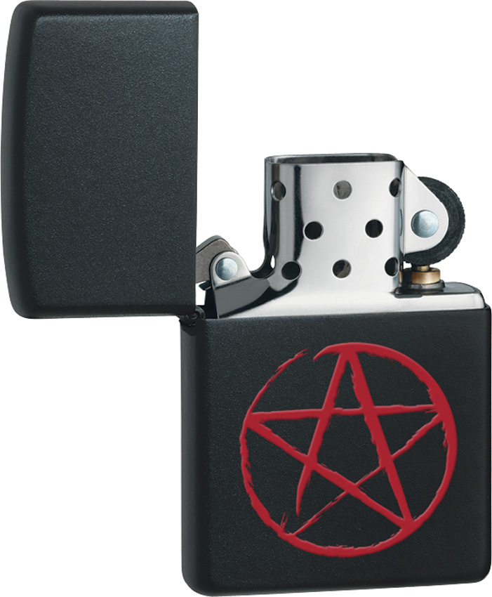 The Zippo Pentagram lighter (model ZO24889