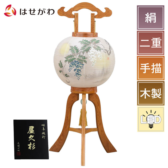 行灯 二重 屋久杉 11号 | お仏壇のはせがわ公式通販