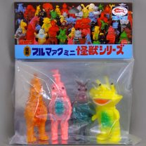 やまなや×ガーガメル 復刻ブルマァク ミニガラモン クリア成型