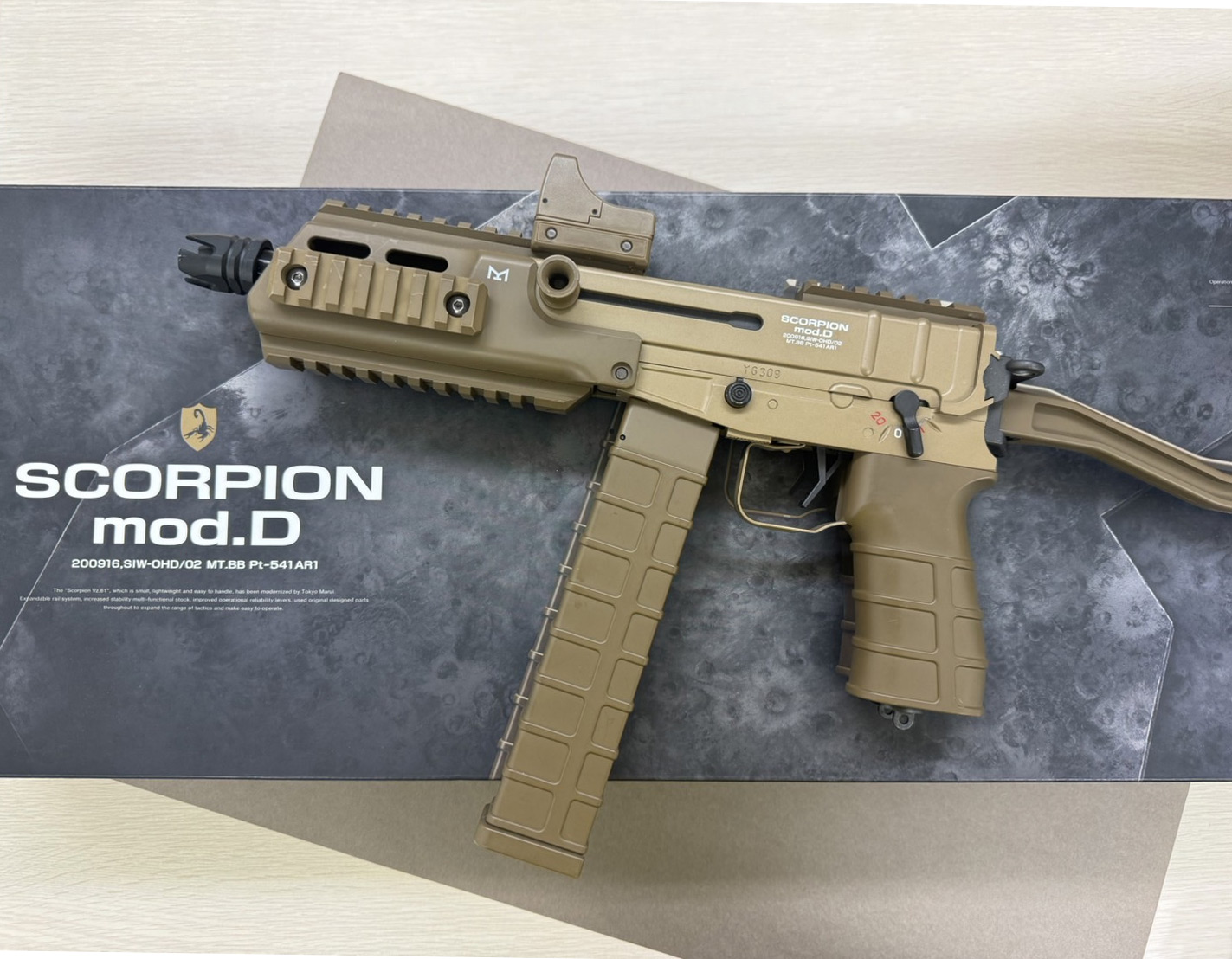 東京マルイ電動スコーピオンmod.M グリップリポ化 電動m93r まとめ売り