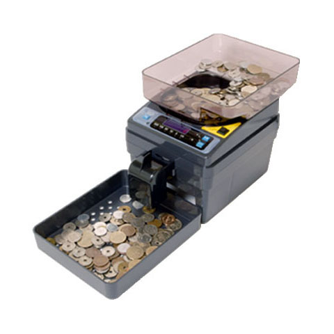 □スガイ総業 カウンター 小型硬貨計数機 SCC20□動作確認済 SCC-20 硬貨