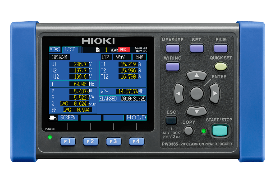クランプオンパワーロガー PW3365 | HIOKI
