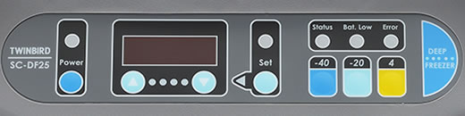 冷え冷え.jp】□198440円□携帯ディープフリーザーSC-DF25