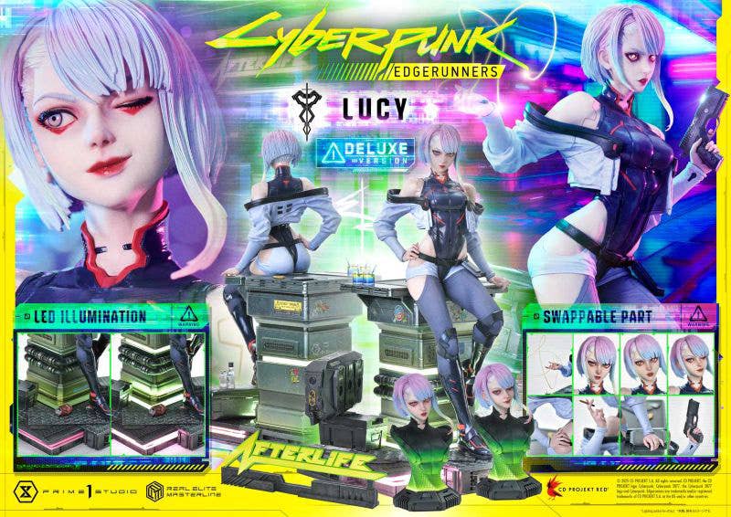 Real Elite Masterline Cyberpunk: Edgerunners Lucy Deluxe Version