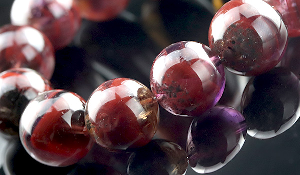 大玉ブレス（オーラライト-23）14～15mm|パワーストーンのヒーリング