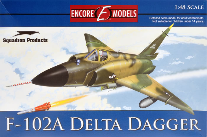 F-102A Delta Dagger Review by Brett Green (Encore Models 1/48)