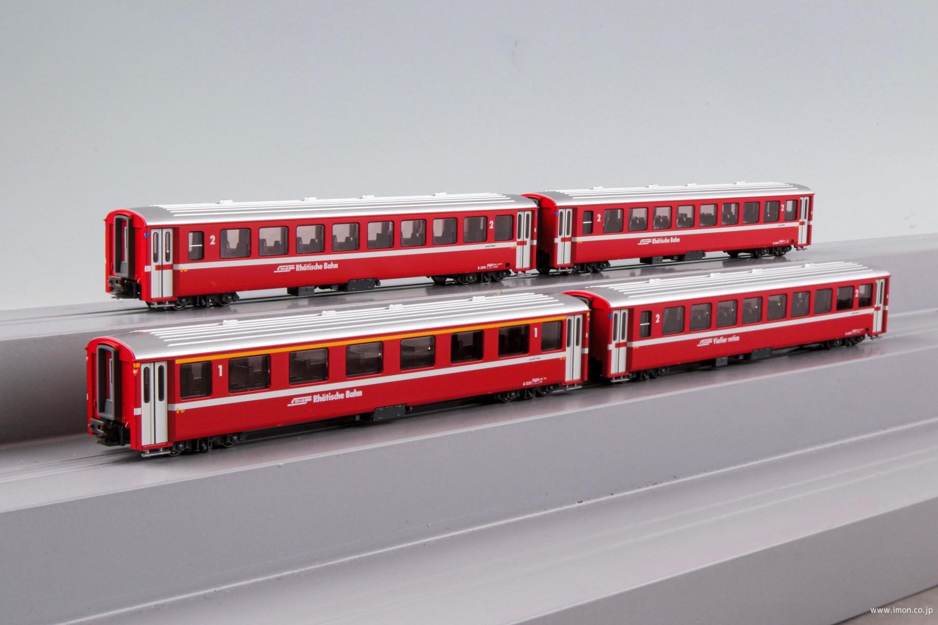 KATO 10-1413《レーティッシュ鉄道・赤い客車》基本セット KATO 10