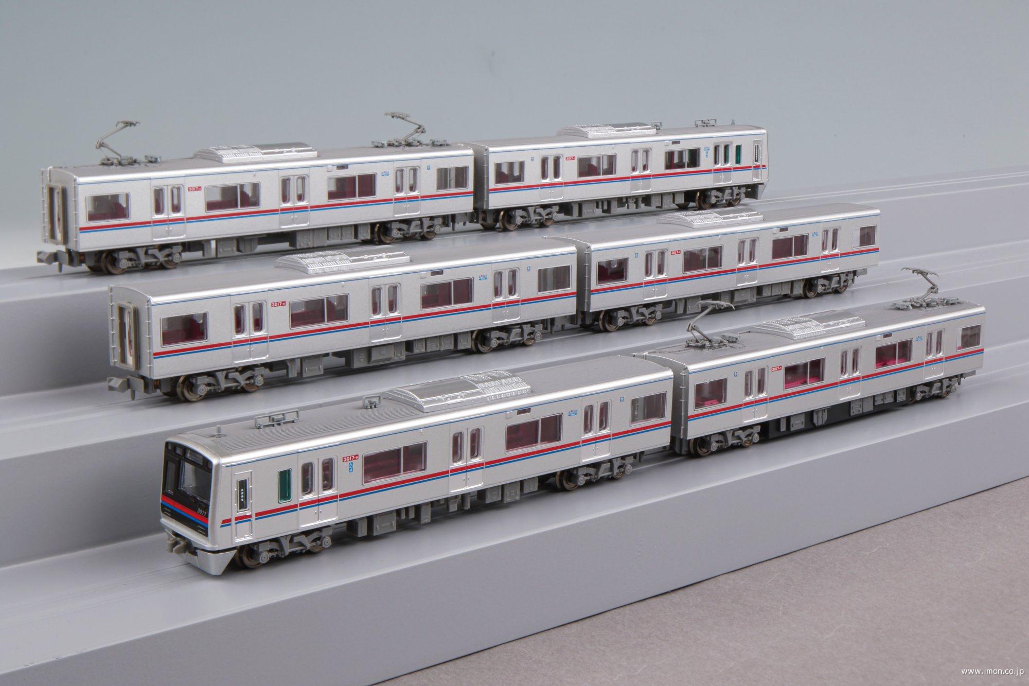 鉄道模型 Nゲージ マイクロエース 京成 新3000形 6両 Nゲージ 8両