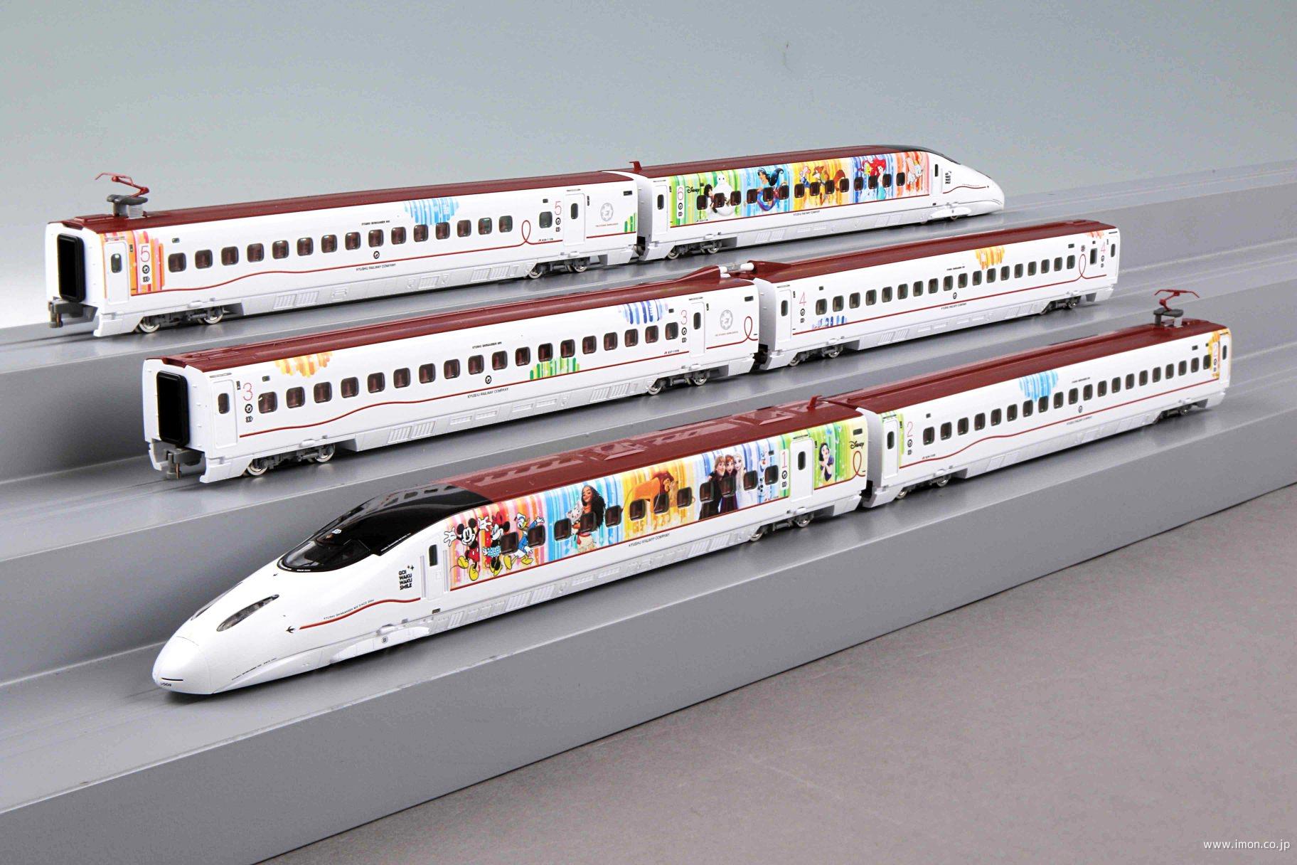 26 Nゲージ 九州新幹線800系つばめ 6両セット 室内灯付 【即購入